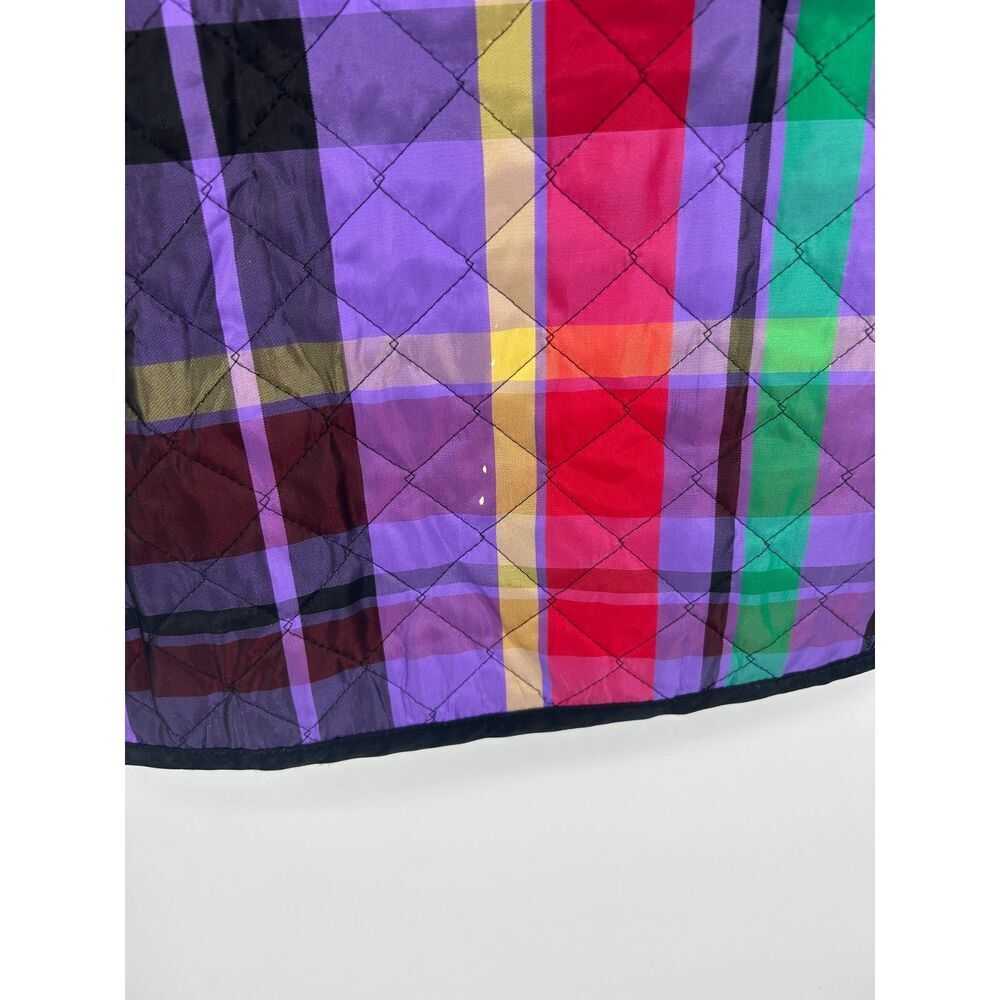 NWT Vintage Plaid Anne Klein Girls Kids size 7 Quilt Jumper Dress Apron - Picture 7 of 8